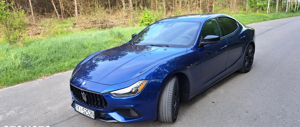 Maserati Ghibli cena 299000 przebieg: 16100, rok produkcji 2021 z Pasłęk małe 742